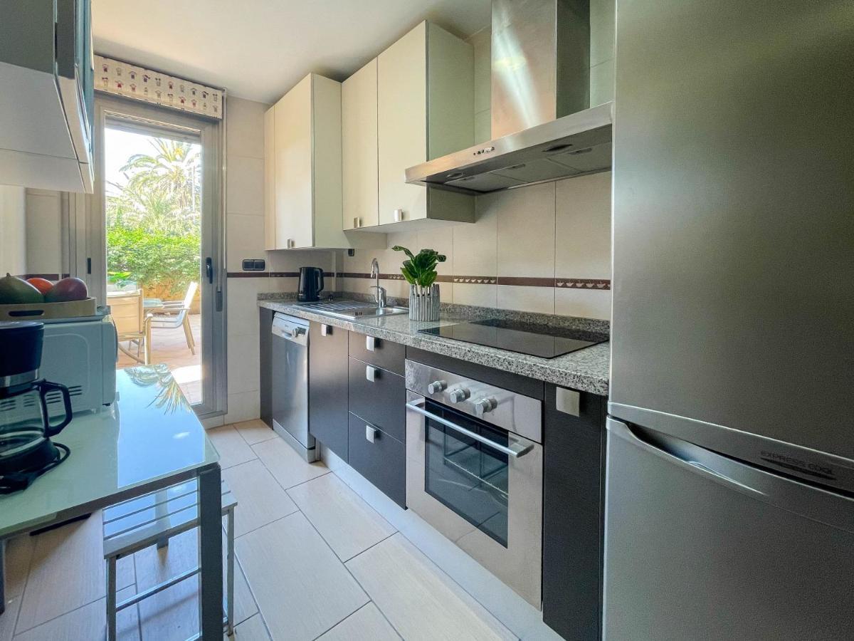 Apartamento Con Gran Patio A 1 Min De La Playa 엘 캄펠로 외부 사진