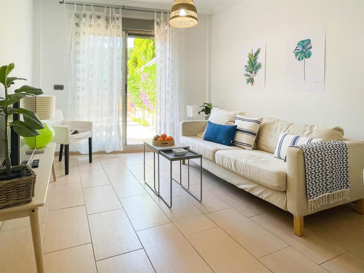 Apartamento Con Gran Patio A 1 Min De La Playa 엘 캄펠로 외부 사진